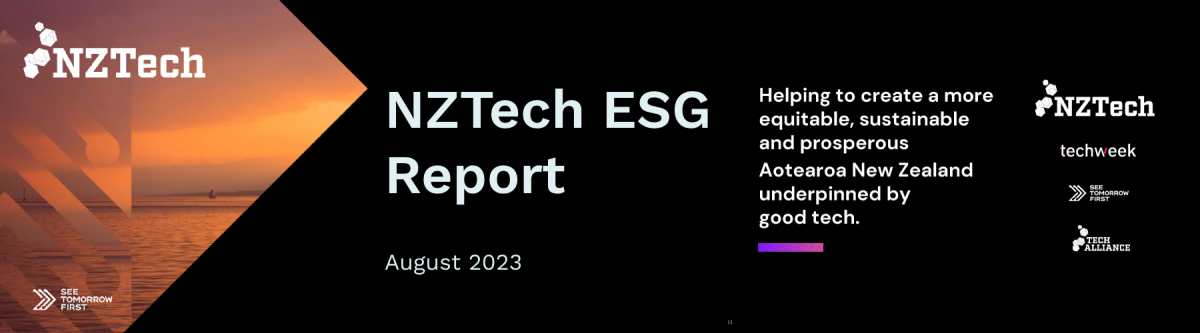 NZTech ESG Report August 2023